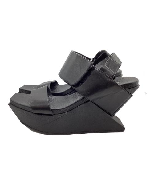 UNITED NUDE（ユナイテッドヌード）UNITED NUDE (ユナイテッドヌード) Delta Wedge Sandal / デルタ ウェッジ サンダル ブラック サイズ:38の古着・服飾アイテム