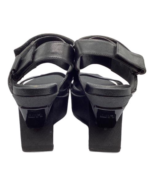 UNITED NUDE（ユナイテッドヌード）UNITED NUDE (ユナイテッドヌード) Delta Wedge Sandal / デルタ ウェッジ サンダル ブラック サイズ:38の古着・服飾アイテム