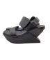 UNITED NUDE (ユナイテッドヌード) Delta Wedge Sandal / デルタ ウェッジ サンダル ブラック サイズ:38：13000円