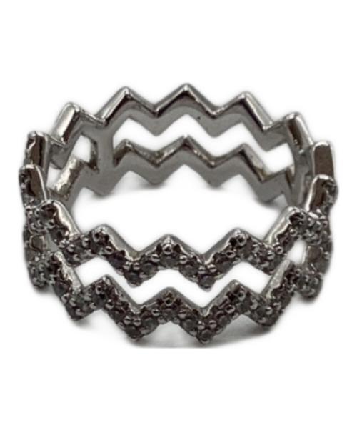 apm MONACO（エーピーエムモナコ）apm MONACO (エーピーエムモナコ) アップ＆ダウン リング シルバー サイズ:13号の古着・服飾アイテム