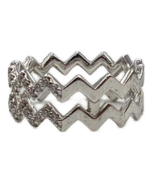 apm MONACO（エーピーエムモナコ）apm MONACO (エーピーエムモナコ) アップ＆ダウン リング シルバー サイズ:13号の古着・服飾アイテム