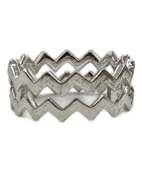 apm MONACO（エーピーエムモナコ）apm MONACO (エーピーエムモナコ) アップ＆ダウン リング シルバー サイズ:13号の古着・服飾アイテム