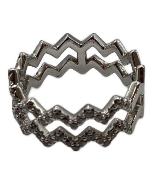 apm MONACO（エーピーエムモナコ）apm MONACO (エーピーエムモナコ) アップ＆ダウン リング シルバー サイズ:13号の古着・服飾アイテム