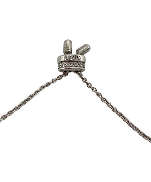 apm MONACO（エーピーエムモナコ）APM Monaco (エーピーエムモナコ) Flamenco Adjustable Necklace シルバーの古着・服飾アイテム