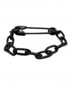 JAM HOME MADEジャムホームメイド）の古着「セーフティーピンブレスレット」｜ブラック