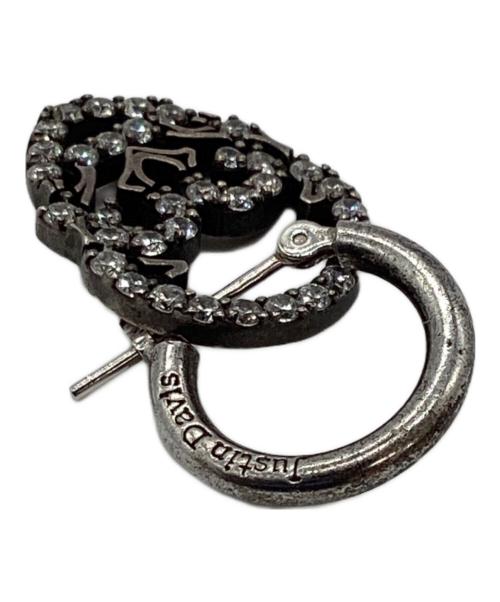 JUSTIN DAVIS（ジャスティンデイビス）JUSTIN DAVIS (ジャスティンデイビス) スカルモチーフフープピアス サイズ:下記参照の古着・服飾アイテム