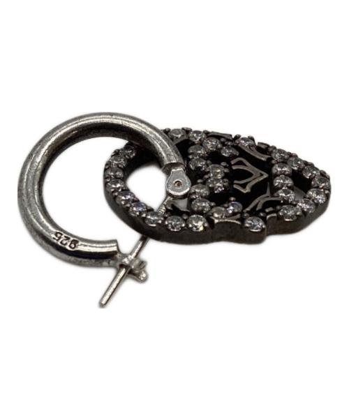 JUSTIN DAVIS（ジャスティンデイビス）JUSTIN DAVIS (ジャスティンデイビス) スカルモチーフフープピアス サイズ:下記参照の古着・服飾アイテム