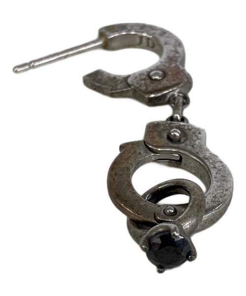 JUSTIN DAVIS（ジャスティンデイビス）JUSTIN DAVIS (ジャスティンデイビス) LOVE CUFF DELUXE ピアス シルバーの古着・服飾アイテム