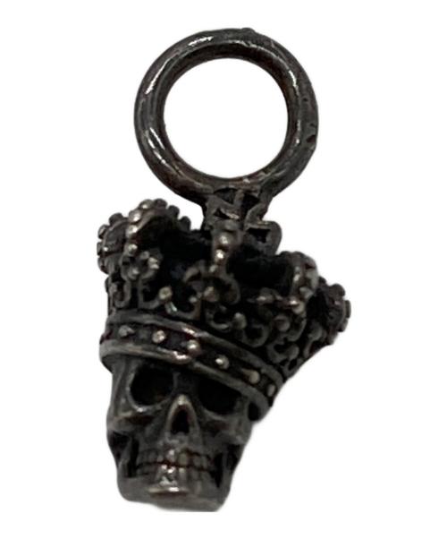 JUSTIN DAVIS（ジャスティンデイビス）JUSTIN DAVIS (ジャスティンデイビス) スカルモチーフフープピアス シルバーの古着・服飾アイテム