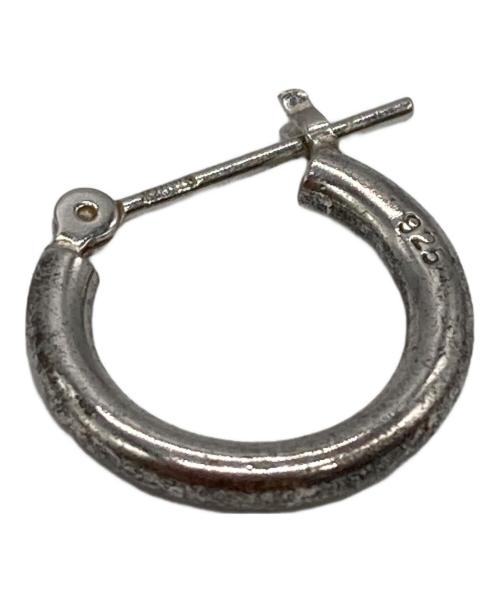 JUSTIN DAVIS（ジャスティンデイビス）JUSTIN DAVIS (ジャスティンデイビス) スカルモチーフフープピアス シルバーの古着・服飾アイテム