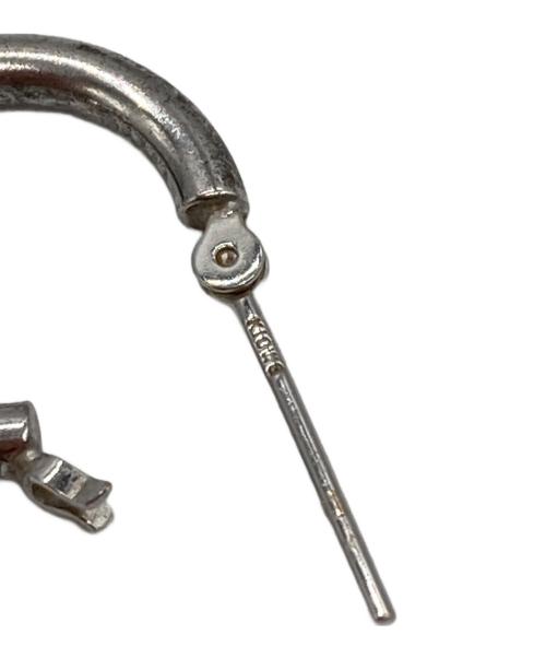 JUSTIN DAVIS（ジャスティンデイビス）JUSTIN DAVIS (ジャスティンデイビス) スカルモチーフフープピアス シルバーの古着・服飾アイテム