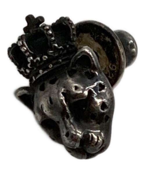 JUSTIN DAVIS（ジャスティンデイビス）JUSTIN DAVIS (ジャスティンデイビス) レオパードモチーフ片耳ピアス シルバーの古着・服飾アイテム