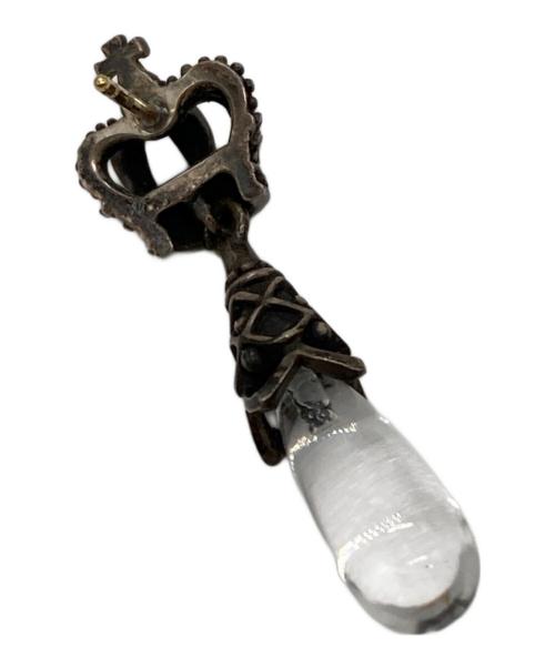 JUSTIN DAVIS（ジャスティンデイビス）JUSTIN DAVIS (ジャスティンデイビス) クラウンストーン片耳ピアス シルバーの古着・服飾アイテム