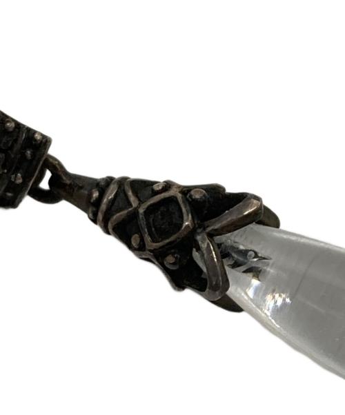 JUSTIN DAVIS（ジャスティンデイビス）JUSTIN DAVIS (ジャスティンデイビス) クラウンストーン片耳ピアス シルバーの古着・服飾アイテム