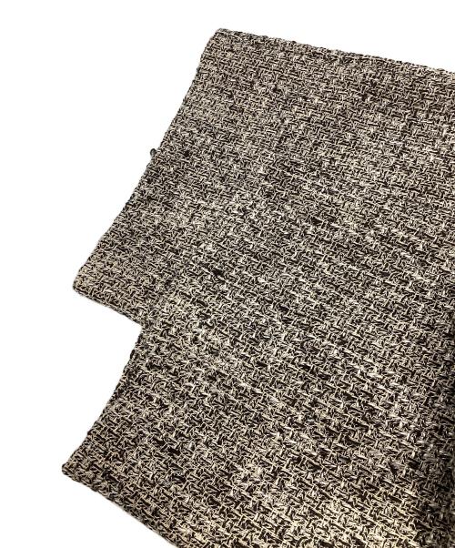 kha:ki（カーキ）kha:ki (カーキ) ルーズツイードジャンプスーツ ブラック サイズ:1の古着・服飾アイテム