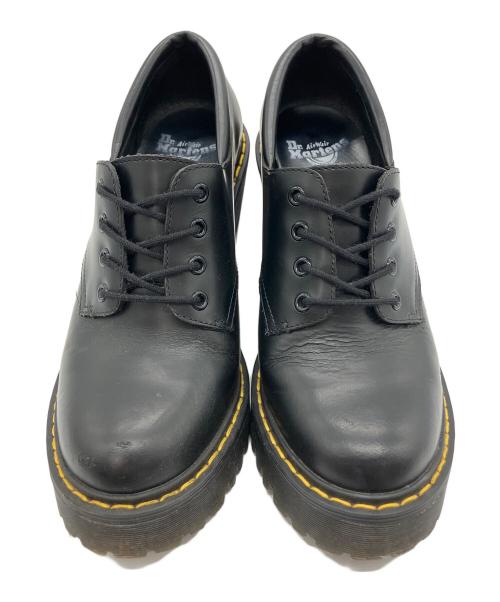 Dr.Martens（ドクターマーチン）Dr.Martens (ドクターマーチン) 4ホールハイヒールシーズ ブラック サイズ:UK3の古着・服飾アイテム