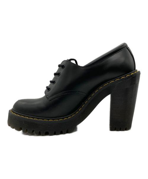 Dr.Martens（ドクターマーチン）Dr.Martens (ドクターマーチン) 4ホールハイヒールシーズ ブラック サイズ:UK3の古着・服飾アイテム