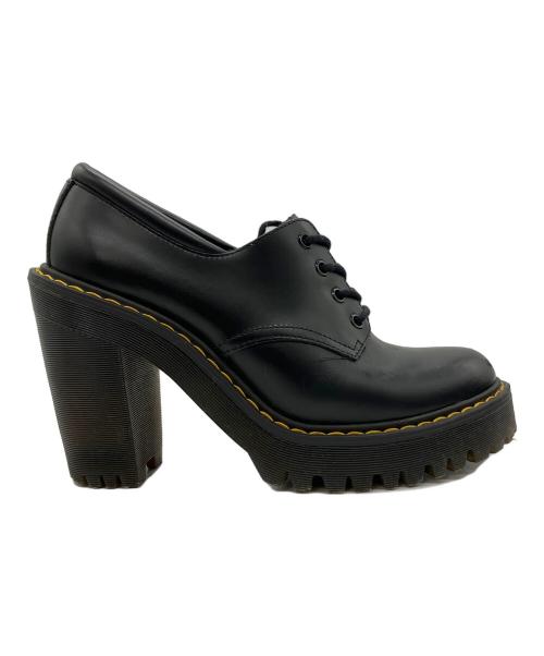 Dr.Martens（ドクターマーチン）Dr.Martens (ドクターマーチン) 4ホールハイヒールシーズ ブラック サイズ:UK3の古着・服飾アイテム