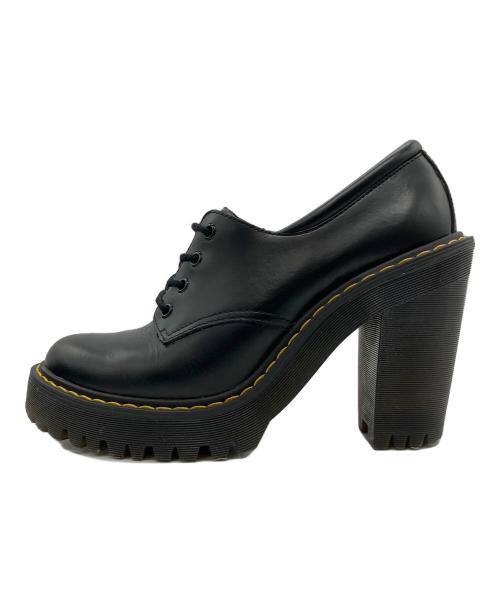 Dr.Martens（ドクターマーチン）Dr.Martens (ドクターマーチン) 4ホールハイヒールシーズ ブラック サイズ:UK3の古着・服飾アイテム