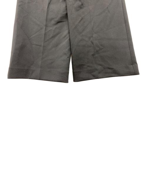 UNITED ARROWS（ユナイテッドアローズ）UNITED ARROWS (ユナイテッドアローズ) SPONGY タック ワイドパンツ ブラック サイズ:38 未使用品の古着・服飾アイテム