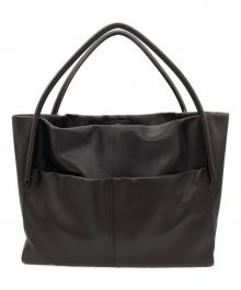 BEARDSLEY（ビアズリー）の古着「マルチレザートート」｜ブラウン