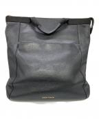 COLE HAANコールハーン）の古着「レザー コンバーチブル バックパック」｜ブラック