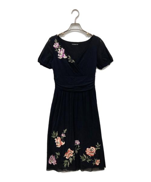 VIVIENNE TAM（ヴィヴィアンタム）VIVIENNE TAM (ヴィヴィアンタム) パワーネットワンピース ブラックの古着・服飾アイテム