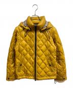 BURBERRY BLACK LABELバーバリーブラックレーベル）の古着「ダウンジャケット」｜イエロー