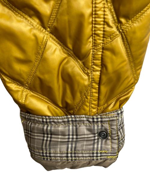 BURBERRY BLACK LABEL（バーバリーブラックレーベル）BURBERRY BLACK LABEL (バーバリーブラックレーベル) ダウンジャケット イエロー サイズ:Mの古着・服飾アイテム