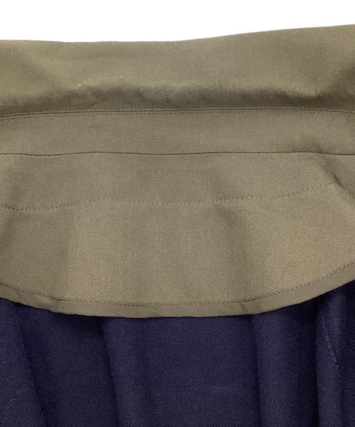 sacai（サカイ）sacai (サカイ) Suiting Mix Jacket ネイビー サイズ:3の古着・服飾アイテム