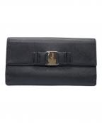 Salvatore Ferragamoサルヴァトーレ フェラガモ）の古着「長財布」｜ブラック