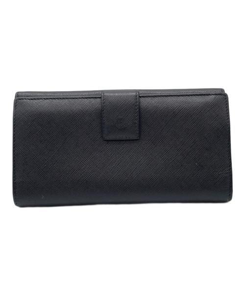 Salvatore Ferragamo（サルヴァトーレ フェラガモ）Salvatore Ferragamo (サルヴァトーレ フェラガモ) 長財布 ブラックの古着・服飾アイテム