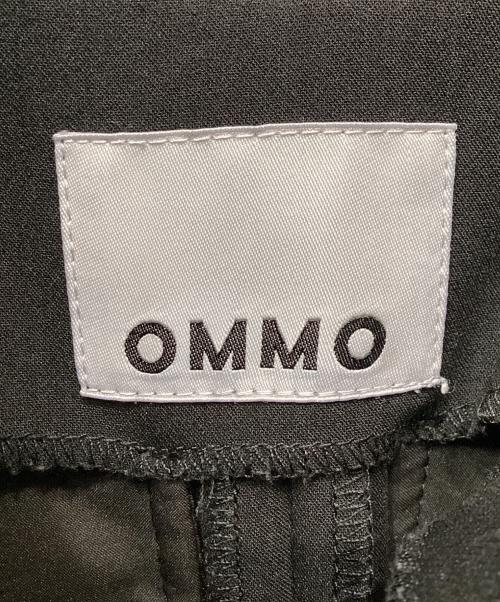 OMMO（オーエムエムオー）OMMO (オーエムエムオー) コクーンシルエットオールインワン ブラック サイズ:freeの古着・服飾アイテム