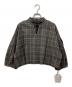 RIM.ARK（リムアーク）の古着「Stand collar short tops」｜グレー