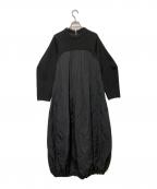 OMMOオーエムエムオー）の古着「QUILTING DOCKING VOLUME OP」｜ブラック