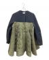 OMMO（オーエムエムオー）の古着「QUILTING DOCKING WOOL CT」｜ネイビー×カーキ