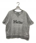 MADISON BLUEマディソンブルー）の古着「HELLO SWEAT S／S URAKE」｜グレー