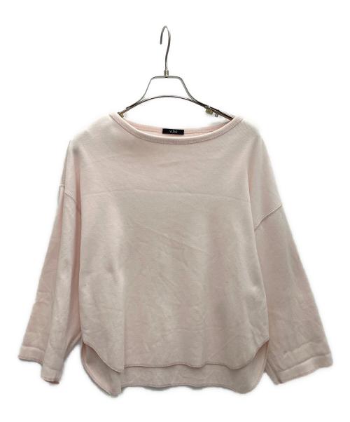 YLEVE（イレーヴ）YLEVE (イレーヴ) リブカットソー ピンク サイズ:SIZE1の古着・服飾アイテム