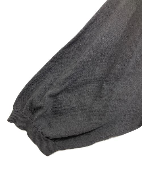 DRAWER（ドゥロワー）DRAWER (ドゥロワー) フリルカーディガン グレー サイズ:Freeの古着・服飾アイテム