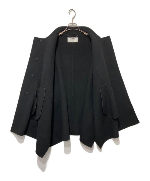 ADORE（アドーア）ADORE (アドーア) ルチアーナリバースタンドカラーコート ブラック サイズ:38の古着・服飾アイテム