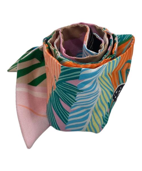 HERMES（エルメス）HERMES (エルメス) ツィリー オレンジ×グリーンの古着・服飾アイテム