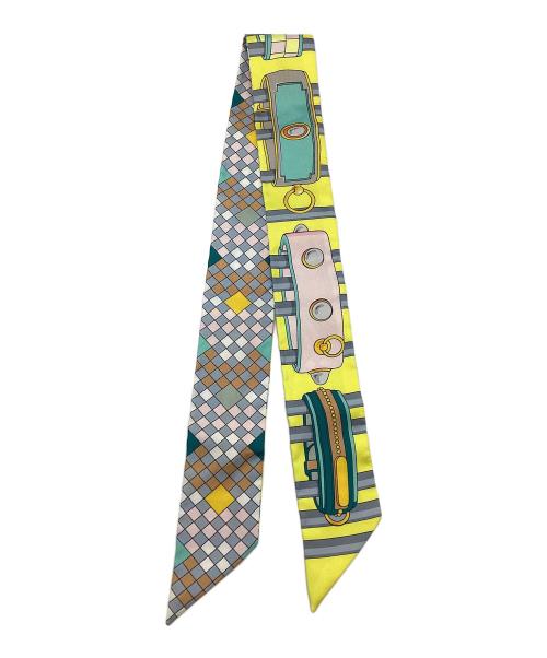 HERMES（エルメス）HERMES (エルメス) コリエ・ド・シアン　ツィリー イエローの古着・服飾アイテム