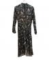 Room no.8 (ルームエイト) LEAF PRINT STAND/C DRAPE DRESS ブラック サイズ:2：8000円