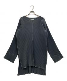 kotohayokozawa（コトハヨコザワ）の古着「プリーツアコーディオンカットソー」｜オリーブ