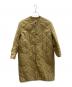 orSlow（オアスロウ）の古着「QUILTED NO COLLAR COAT」｜カーキ