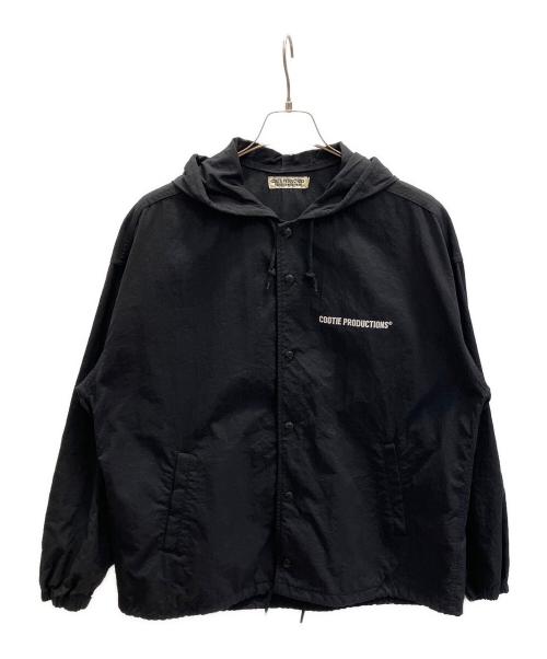 COOTIE PRODUCTIONS（クーティープロダクツ）COOTIE PRODUCTIONS (クーティープロダクツ) Nylon Hooded Jacket ブラック サイズ:Мの古着・服飾アイテム