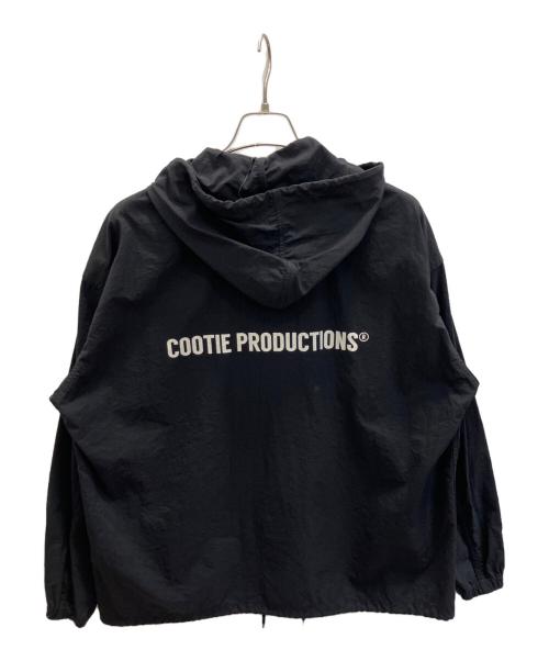 COOTIE PRODUCTIONS（クーティープロダクツ）COOTIE PRODUCTIONS (クーティープロダクツ) Nylon Hooded Jacket ブラック サイズ:Мの古着・服飾アイテム