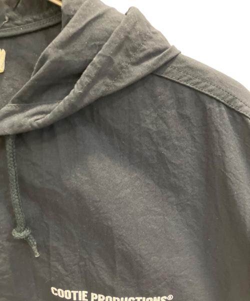 COOTIE PRODUCTIONS（クーティープロダクツ）COOTIE PRODUCTIONS (クーティープロダクツ) Nylon Hooded Jacket ブラック サイズ:Мの古着・服飾アイテム