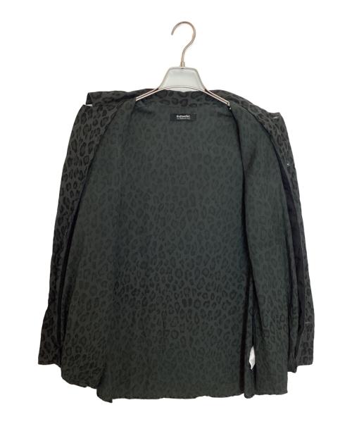ROTTWEILER（ロットワイラー）ROTTWEILER (ロットワイラー) R9 LEOPARD L/S SHIRT グリーン サイズ:Mの古着・服飾アイテム