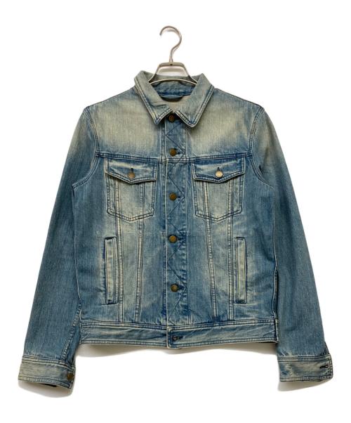 AMI Alexandre Mattiussi（アミアレクサンドルマテュッシ）AMI Alexandre Mattiussi (アミアレクサンドルマテュッシ) デニムジャケット インディゴ サイズ:XSの古着・服飾アイテム